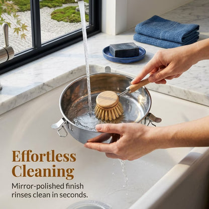 65oz Flanera Pudding Mold, Molde Para Flan Compatible with 6-8 Quart Instant Pot, Stainless Steel Flan Pan, Send Goods from Local Warehouse