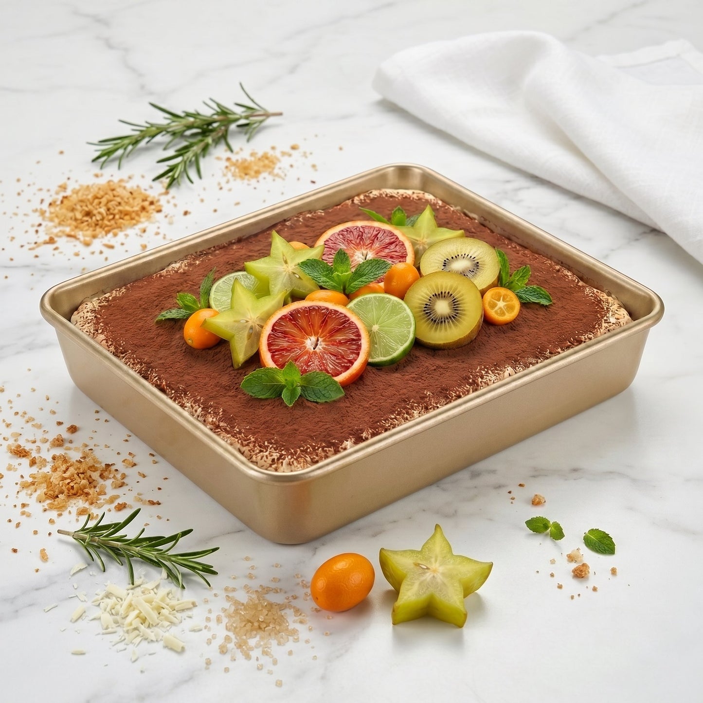 11 inch Nonstick baking pan, Square Cake Pan, Deep Size Baking Pan for Cake, Bread, Brownie, Cookie - Send Goods from Local Warehouse