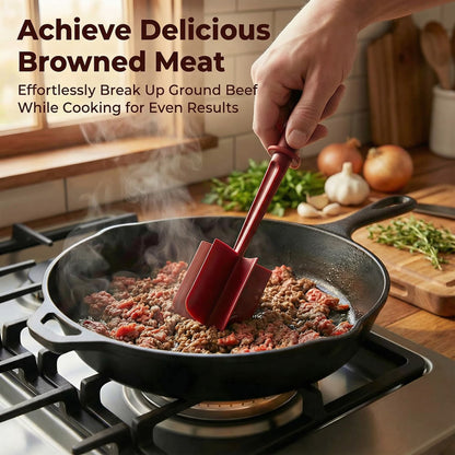 2PCS Ground Beef Chopper Tool, 11×2.36 inch Meat Chopper, Potato masher, Hamburger Smasher Tool, Send Goods from Local Warehouse