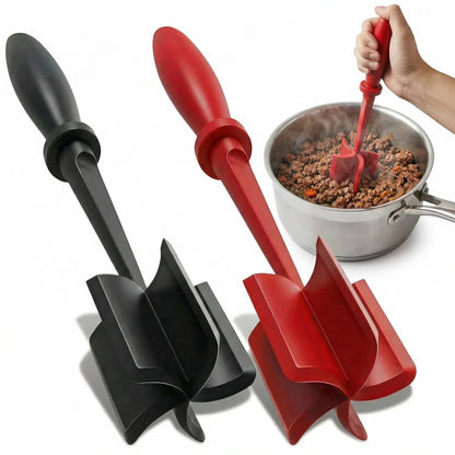 2PCS Ground Beef Chopper Tool, 11×2.36 inch Meat Chopper, Potato masher, Hamburger Smasher Tool, Send Goods from Local Warehouse