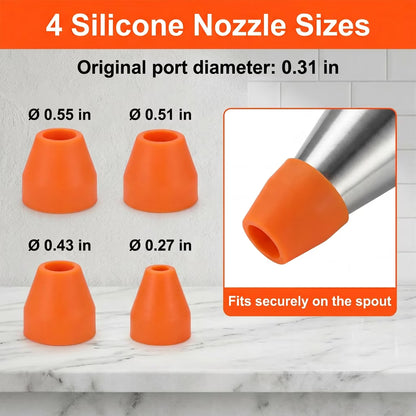 40oz Pancake Batter Dispenser, Funnel Cakes, Batter Dispenser for Pancakes, Funnel Cake Maker, Cupcakes, Muffins and More - Send Goods from Local Warehouse