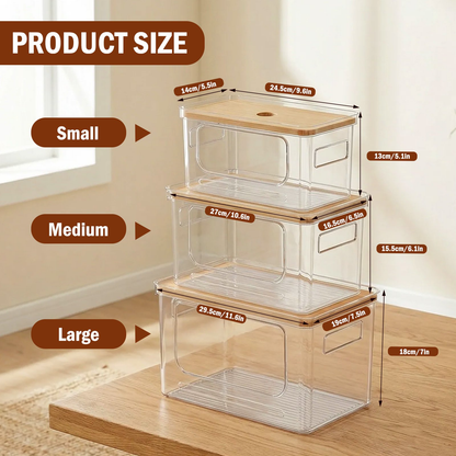 Trash Bag Dispenser 3-Pack, Stackable Extra Large Organizer for Garbage Bags, Versatile Storage Solution for Kitchen Under Sink, Pantry and Laundry Room Organization
