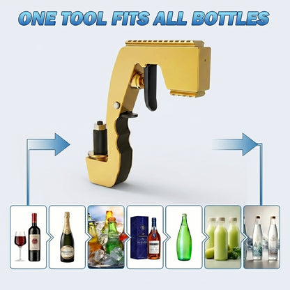 Champagne Gun – Adjustable Beer Sprayer, ABS Material, for Birthday Parties & Celebrations