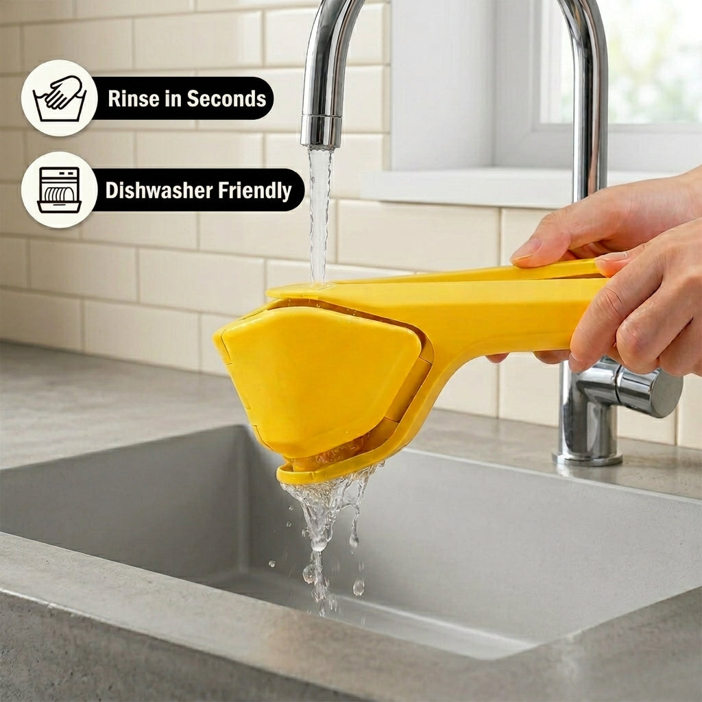 Lemon Squeezer Manual, Citrus Juicer Handheld Lemon Juicer Squeezer and Lime Squeezer, Fruit Squeezer Hand Press Citrus Press for Kitchen Home Bar BBQ Travel, 1 Pack