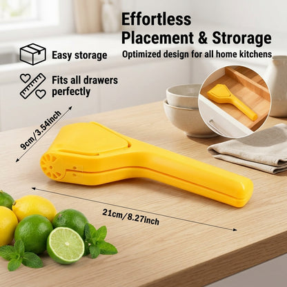 Lemon Squeezer Manual, Citrus Juicer Handheld Lemon Juicer Squeezer and Lime Squeezer, Fruit Squeezer Hand Press Citrus Press for Kitchen Home Bar BBQ Travel, 1 Pack