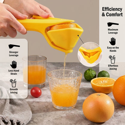 Lemon Squeezer Manual, Citrus Juicer Handheld Lemon Juicer Squeezer and Lime Squeezer, Fruit Squeezer Hand Press Citrus Press for Kitchen Home Bar BBQ Travel, 1 Pack